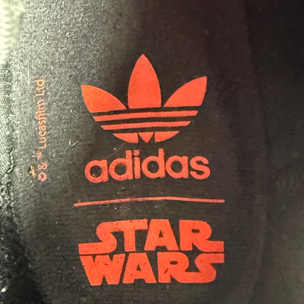 adidas NMD R1 Star Wars Darth Vader Men’s Sneakers in Black and Coral Size 8.5 - Picture 6 of 9